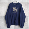 1980's〜1990's Big Logo Embroidery Sweatshirt | Made in England