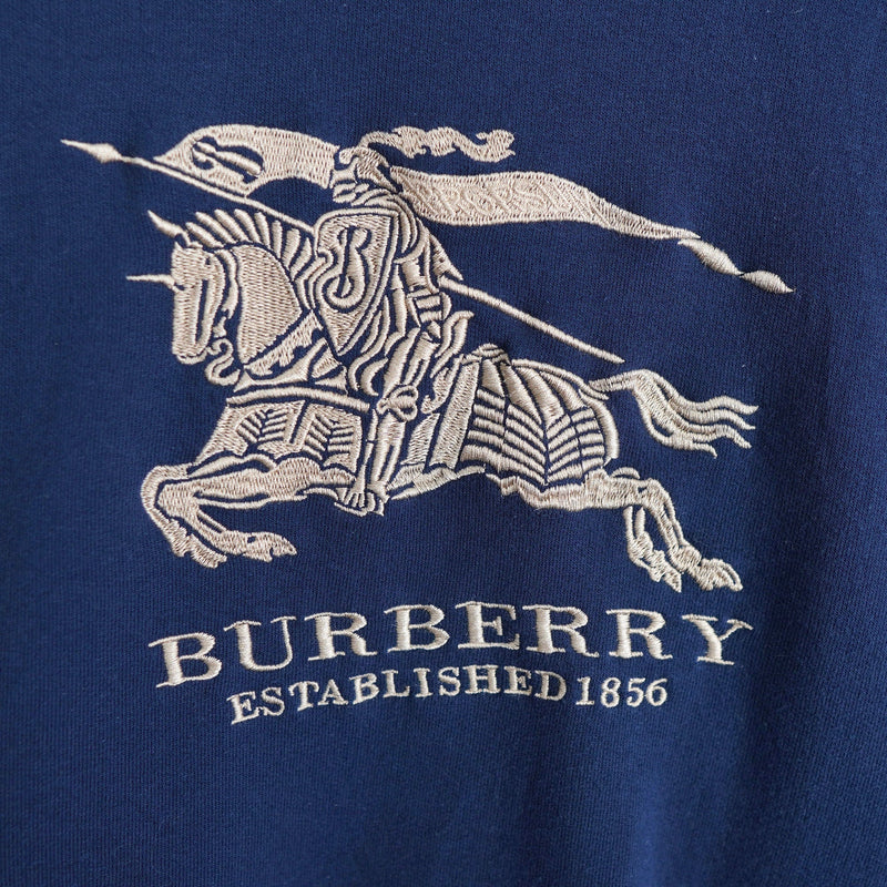 1980's〜1990's Big Logo Embroidery Sweatshirt | Made in England - NEWSED