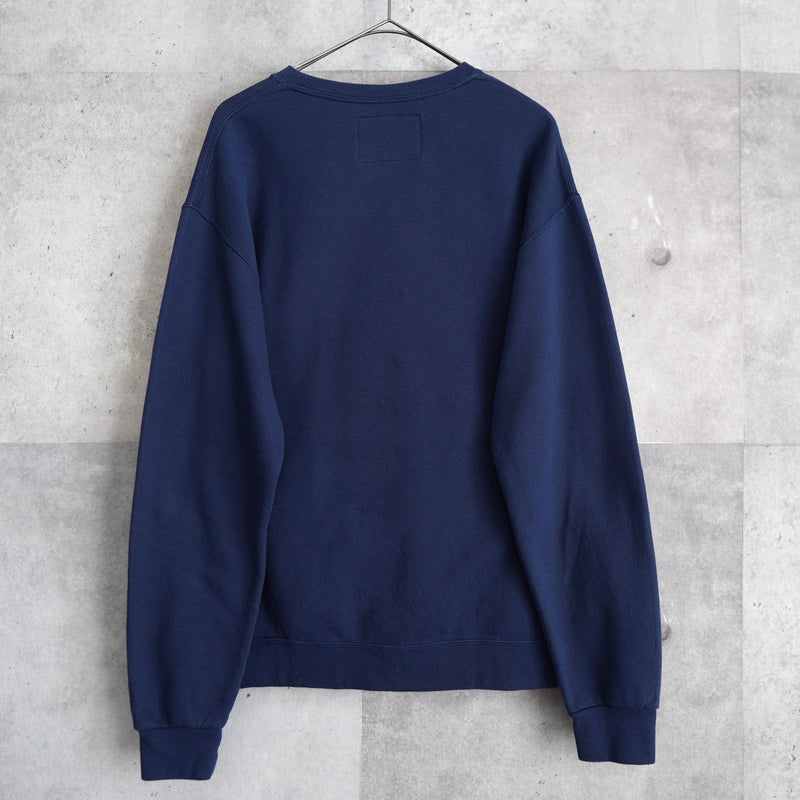 1980's〜1990's Big Logo Embroidery Sweatshirt | Made in England - NEWSED