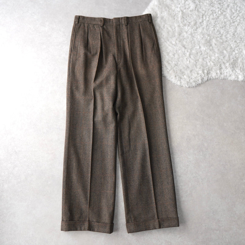 1980's〜1990's Single Breasted Wool Suit - NEWSED