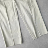 1980's〜1990's Two - tuck Cotton Trousers - NEWSED