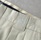 1980's〜1990's Two - tuck Cotton Trousers - NEWSED