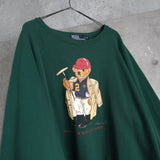 1990's - 2000's Polo Bear Sweatshirt - NEWSED