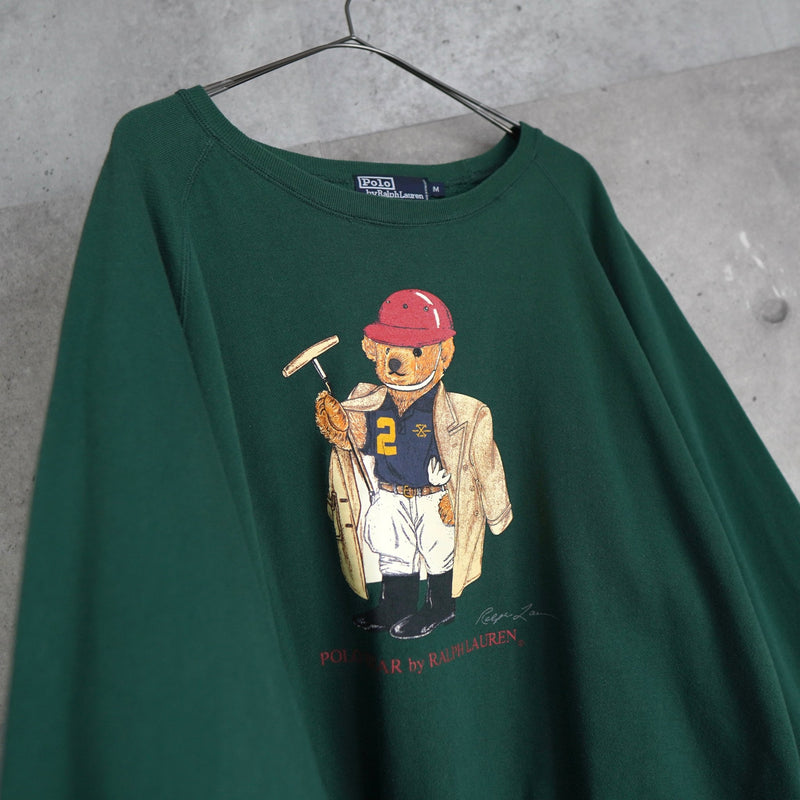 1990's - 2000's Polo Bear Sweatshirt - NEWSED