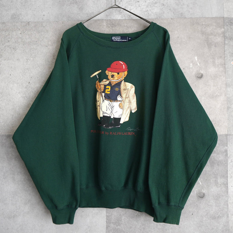 1990's - 2000's Polo Bear Sweatshirt - NEWSED