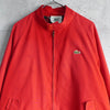 アイゾッド ラコステ 1990's ヴィンテージ 中綿ジャケット ブルゾン ロゴパッチ レッド