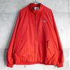 アイゾッド ラコステ 1990's ヴィンテージ 中綿ジャケット ブルゾン ロゴパッチ レッド