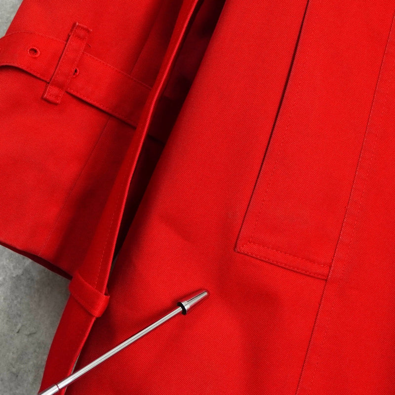 バーバリー 1990's ヴィンテージ ノバチェック裏地 トレンチコート レッド - NEWSED