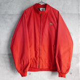 アイゾッド ラコステ 1990's ヴィンテージ 中綿ジャケット ブルゾン ロゴパッチ レッド - NEWSED