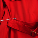 バーバリー 1990's ヴィンテージ ノバチェック裏地 トレンチコート レッド - NEWSED