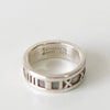 1990's Atlas Silver 925 Ring