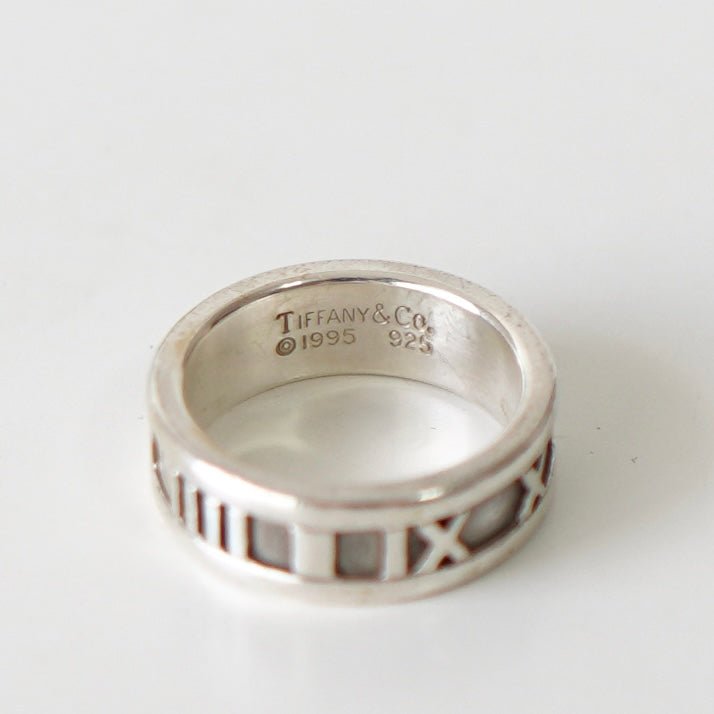 1990's Atlas Silver 925 Ring - NEWSED