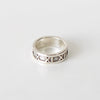 1990's Atlas Silver 925 Ring