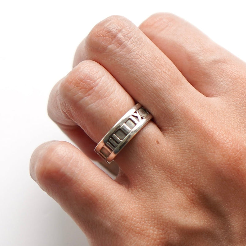 1990's Atlas Silver 925 Ring - NEWSED