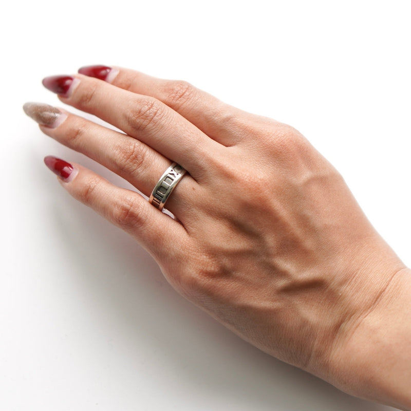 1990's Atlas Silver 925 Ring - NEWSED