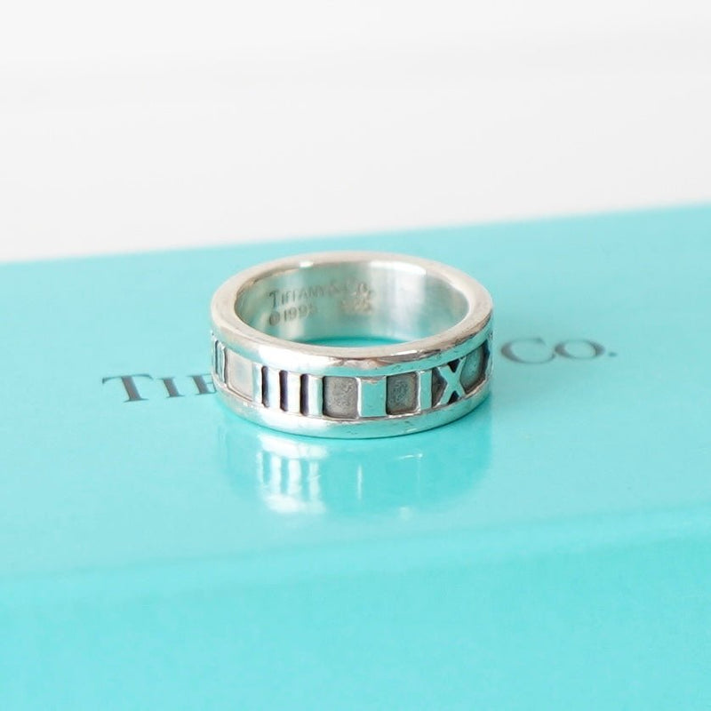 1990's Atlas Silver 925 Ring - NEWSED
