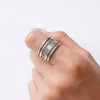 1990's Atlas Silver Ring