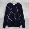 1990's Barbed Wire V-neck Sweater