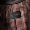 1990's Bordeaux Leather Trench Coat