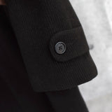 1990's Cassandra Logo Corduroy Middle Coat - NEWSED