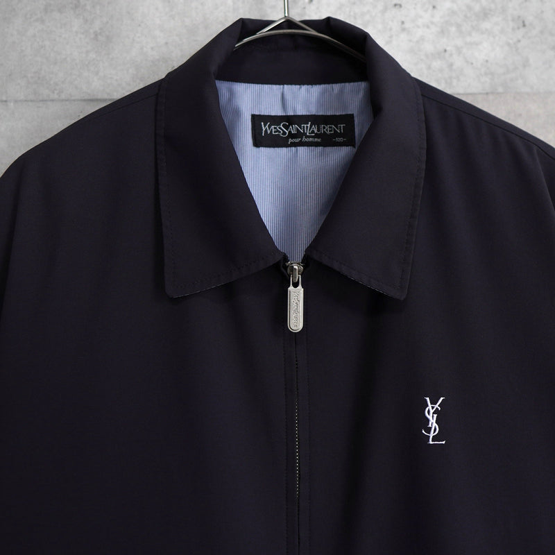 1990's Cassandra Logo Embroidery Blouson - NEWSED