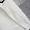 1990's Cassandra Logo Embroidery Long Sleeve Polo Shirt