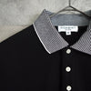 1990's Cassandra Logo Embroidery Long Sleeve Polo Shirt