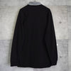 1990's Cassandra Logo Embroidery Long Sleeve Polo Shirt
