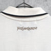 1990's Cassandra Logo Embroidery Long Sleeve Polo Shirt