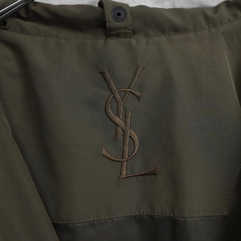 1990's Cassandra Logo Embroidery Padded Jacket - NEWSED