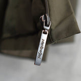1990's Cassandra Logo Embroidery Padded Jacket - NEWSED