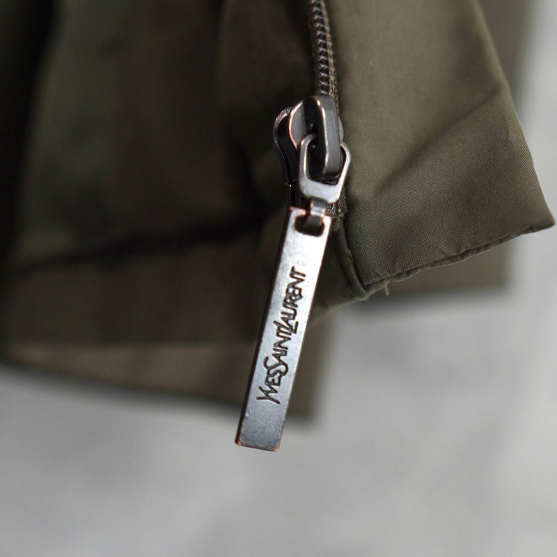 1990's Cassandra Logo Embroidery Padded Jacket - NEWSED
