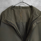 1990's Cassandra Logo Embroidery Padded Jacket - NEWSED