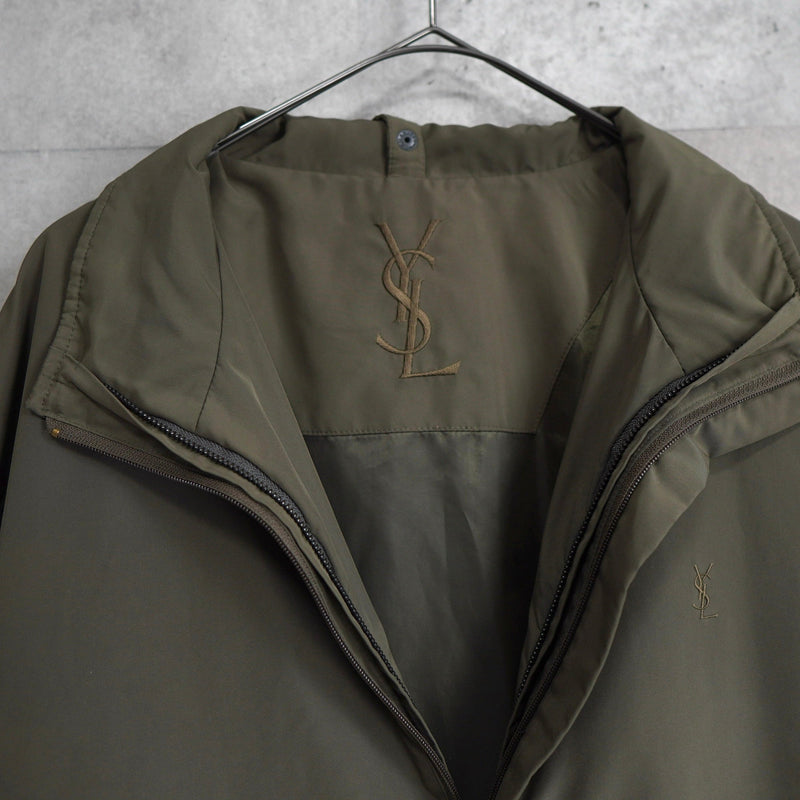 1990's Cassandra Logo Embroidery Padded Jacket - NEWSED