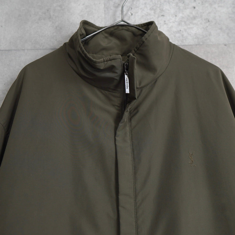 1990's Cassandra Logo Embroidery Padded Jacket - NEWSED