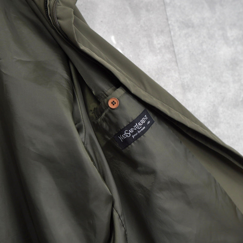 1990's Cassandra Logo Embroidery Padded Jacket - NEWSED