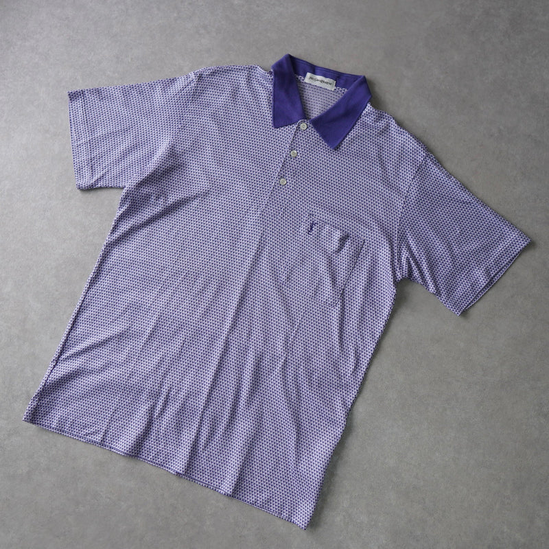 1990's Cassandra Logo Embroidery Polo Shirt - NEWSED