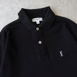 1990's Cassandra Logo Embroidery Polo Shirt - NEWSED