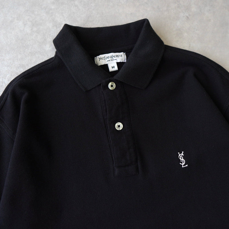 1990's Cassandra Logo Embroidery Polo Shirt - NEWSED