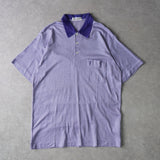 1990's Cassandra Logo Embroidery Polo Shirt - NEWSED