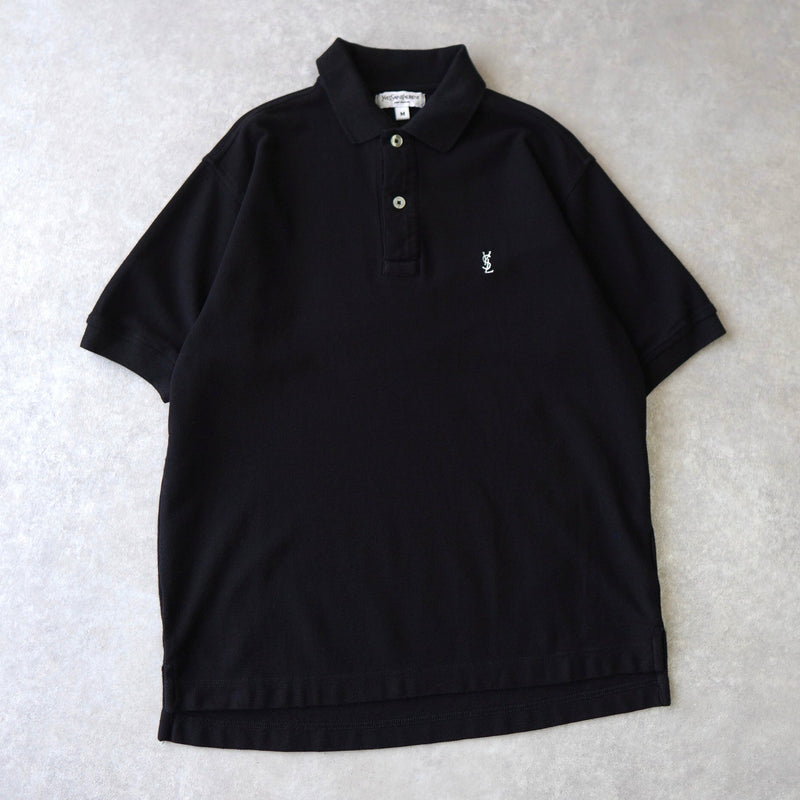 1990's Cassandra Logo Embroidery Polo Shirt - NEWSED