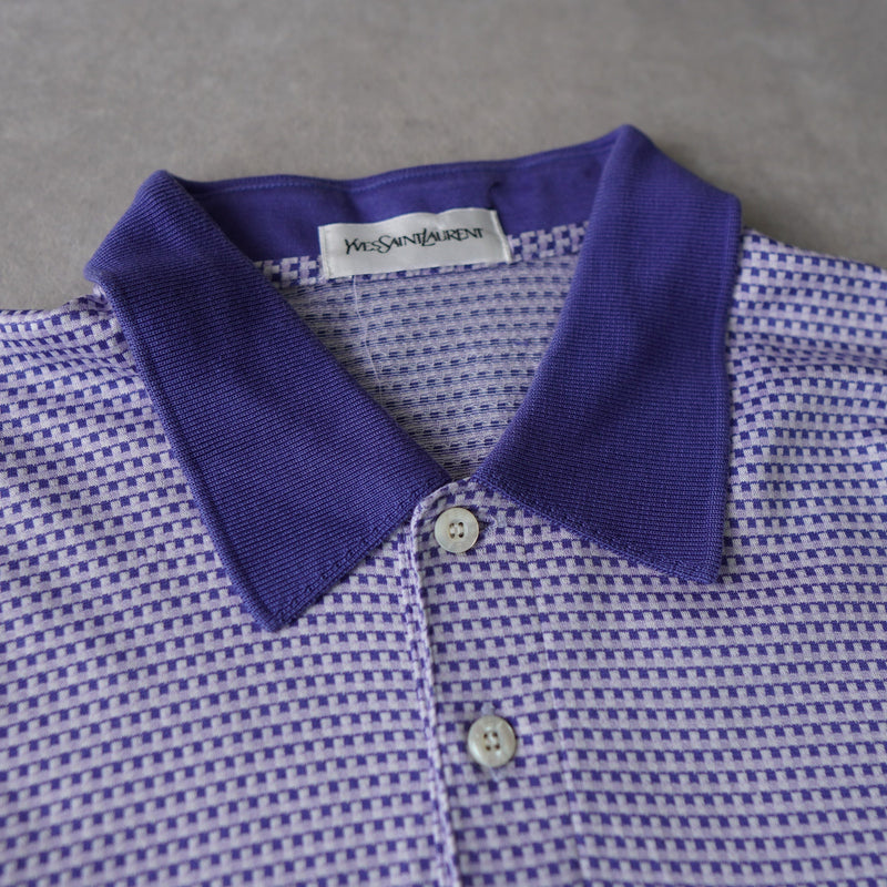 1990's Cassandra Logo Embroidery Polo Shirt - NEWSED