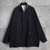 1990's Cassandra Logo Embroidery Reversible Jacket