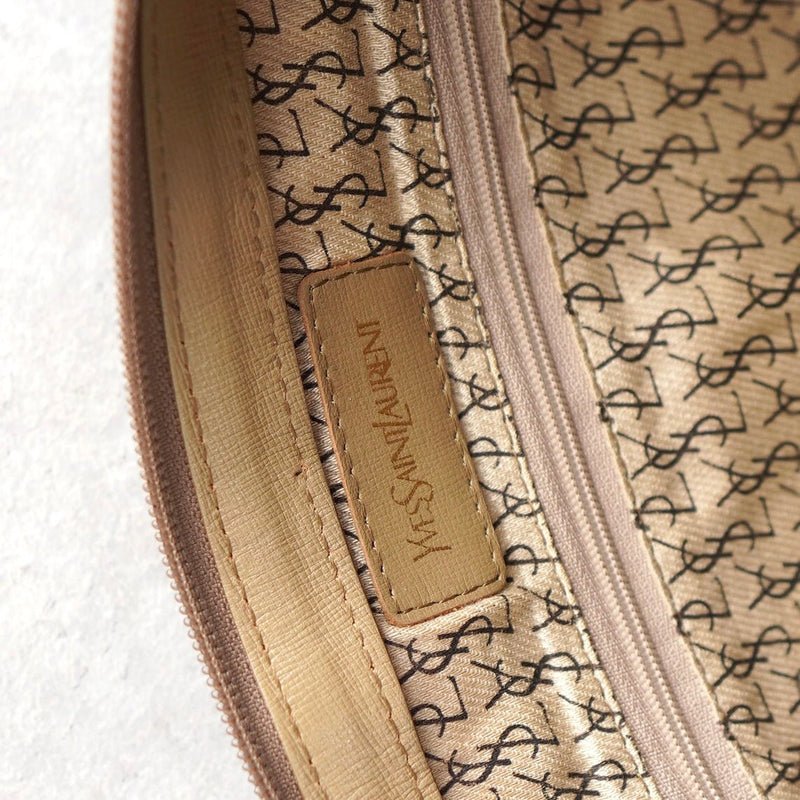 1990's Cassandra Logo Giraffe Pattern Clutch Bag - NEWSED