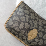 1990's Cassandra Logo Giraffe Pattern Clutch Bag - NEWSED