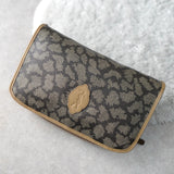 1990's Cassandra Logo Giraffe Pattern Clutch Bag - NEWSED