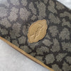 1990's Cassandra Logo Giraffe Pattern Clutch Bag
