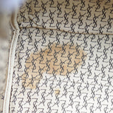 1990's Cassandra Logo Giraffe Pattern Mini Boston Bag - NEWSED