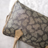 1990's Cassandra Logo Giraffe Pattern Mini Boston Bag