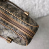 1990's Cassandra Logo Giraffe Pattern Mini Boston Bag